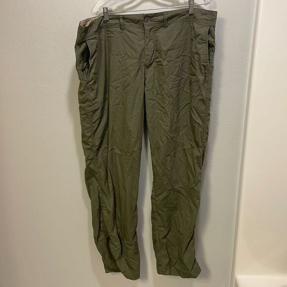 Exofficio Mens Army Green Insect Shield Pants - Picture 1 of 16